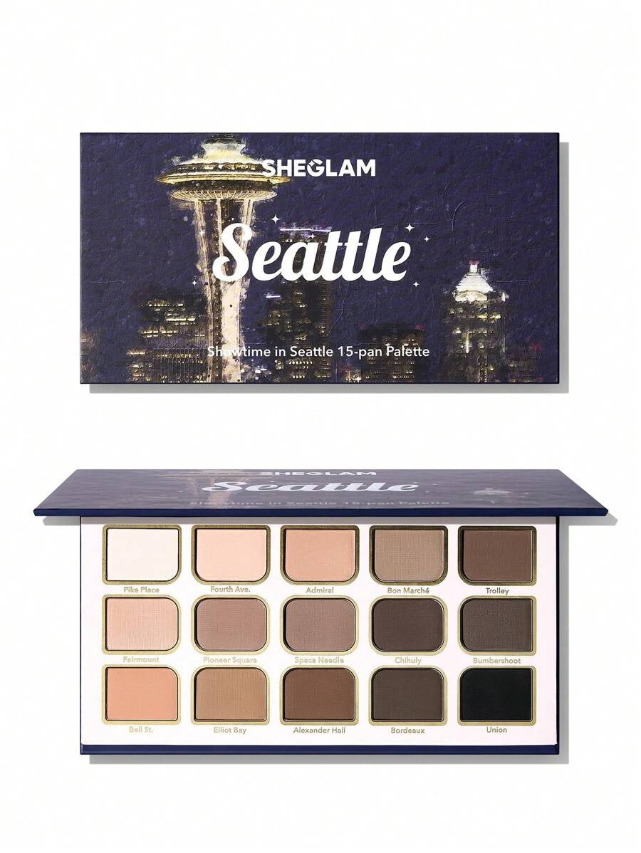 SHEGLAM Showtime In Seattle باليت ظلال العيون