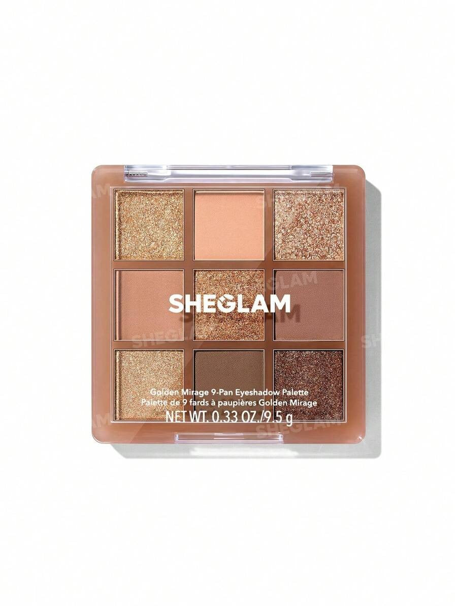 SHEGLAM Golden Mirage باليت ظلال عيون