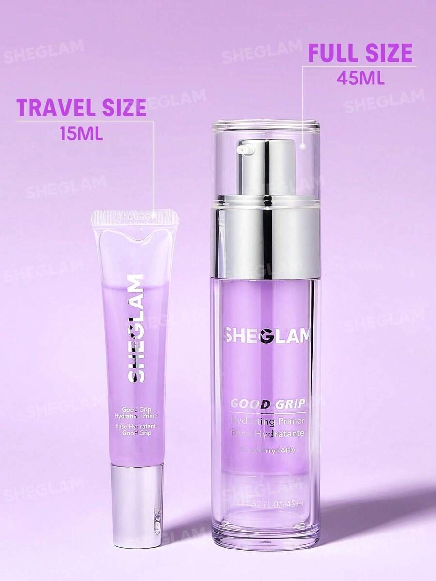 SHEGLAM Good Grip – Blueberry + AHA برايمر جل خفيف