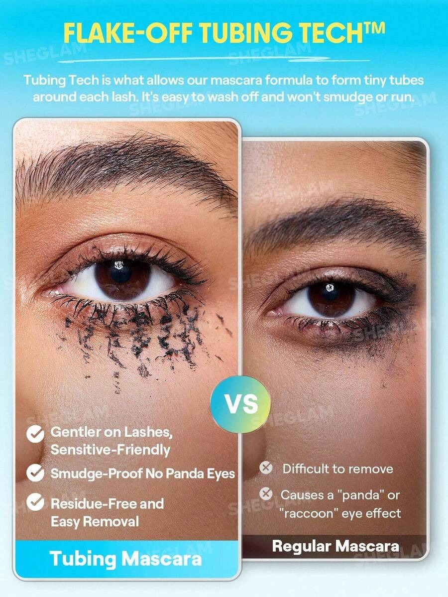 SHEGLAM Lashlighter Infinite ماسكارا بلون أسود