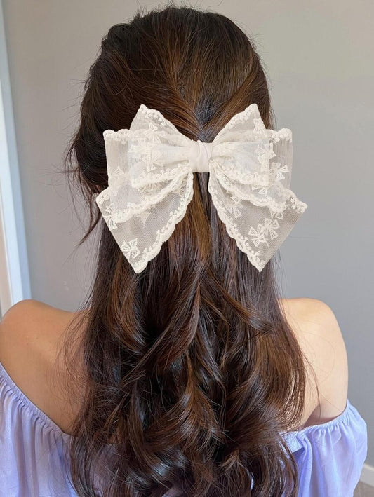 SHEIN  مشبك شعر بتصميم فيونكة أنيق