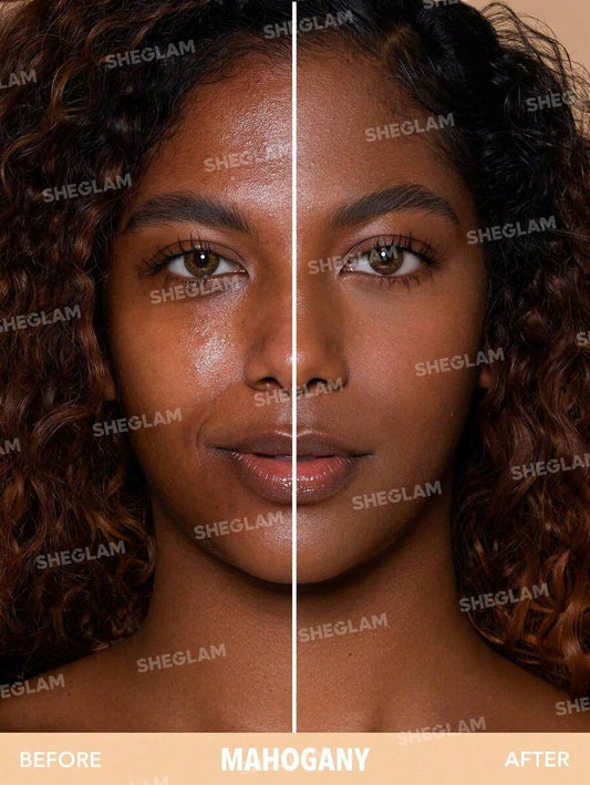 SHEGLAM Mahogany بودرة أساس مضغوطة