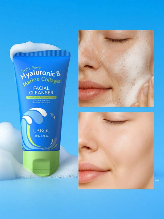 LAIKOU منظف وجه  بحمض الهيالورونيك والكولاجين