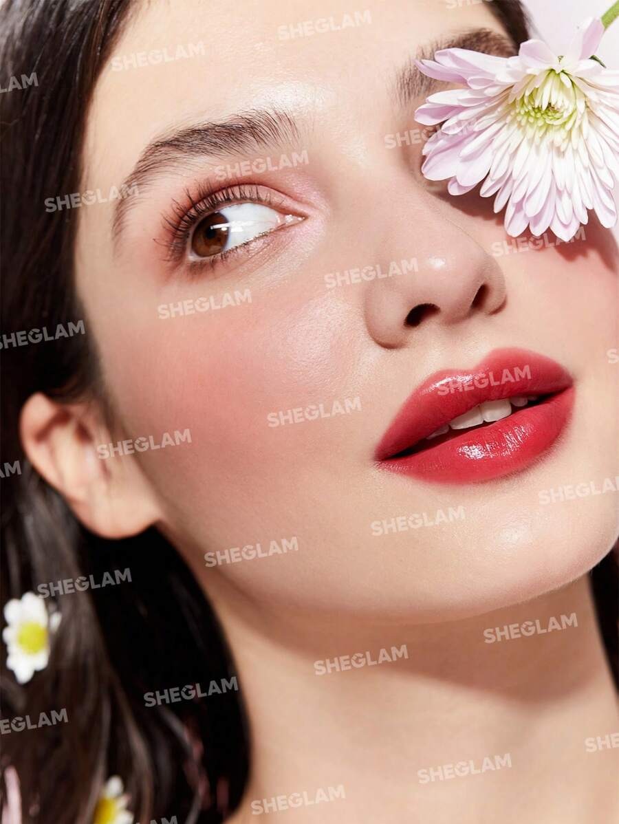 SHEGLAM Mirror Kiss Vibe Check أحمر شفاه لامع