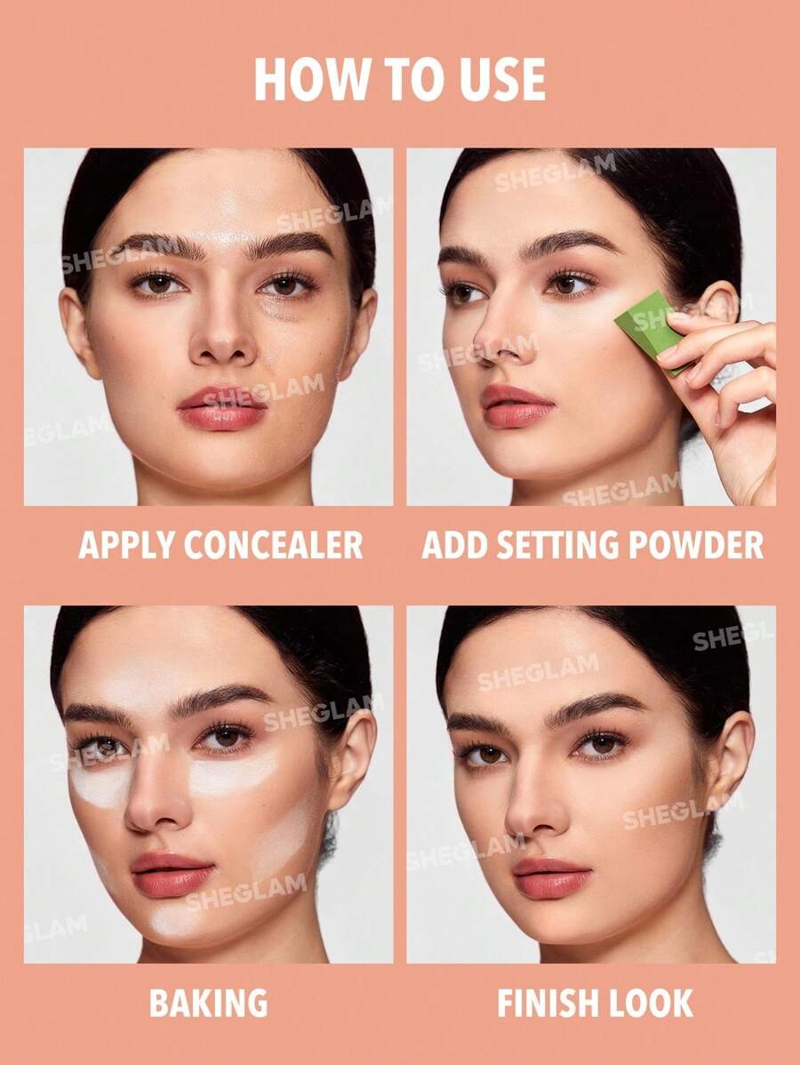SHEGLAM Cocoa Loco بودرة تثبيت