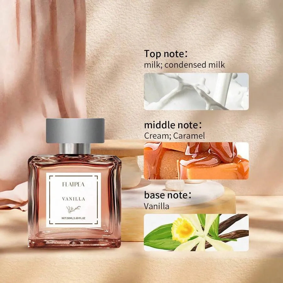 SHEIN عطر فانيليا للجنسين 50 مل برائحة حليبية منعشة