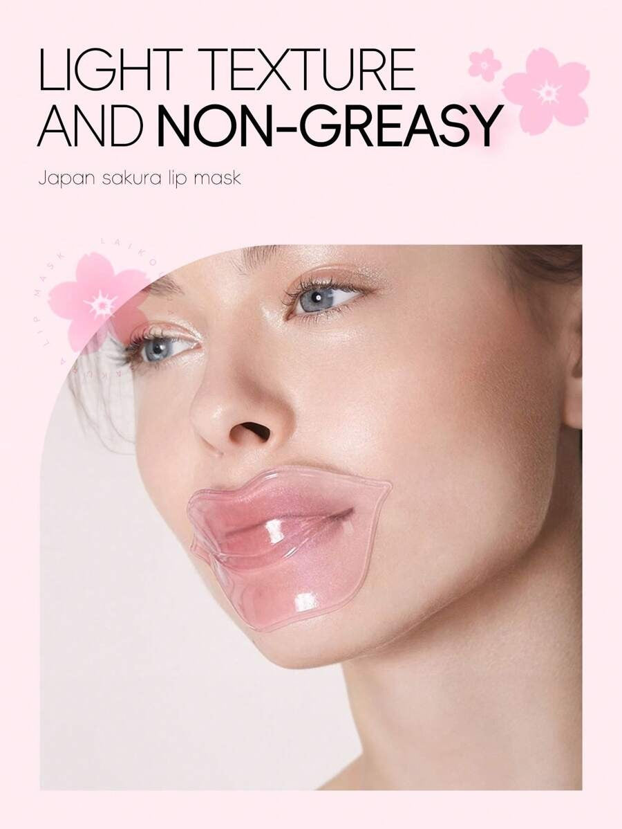 LAIKOU مجموعة 8 قطع بزهور وردية لترطيب وتفتيح البشرة