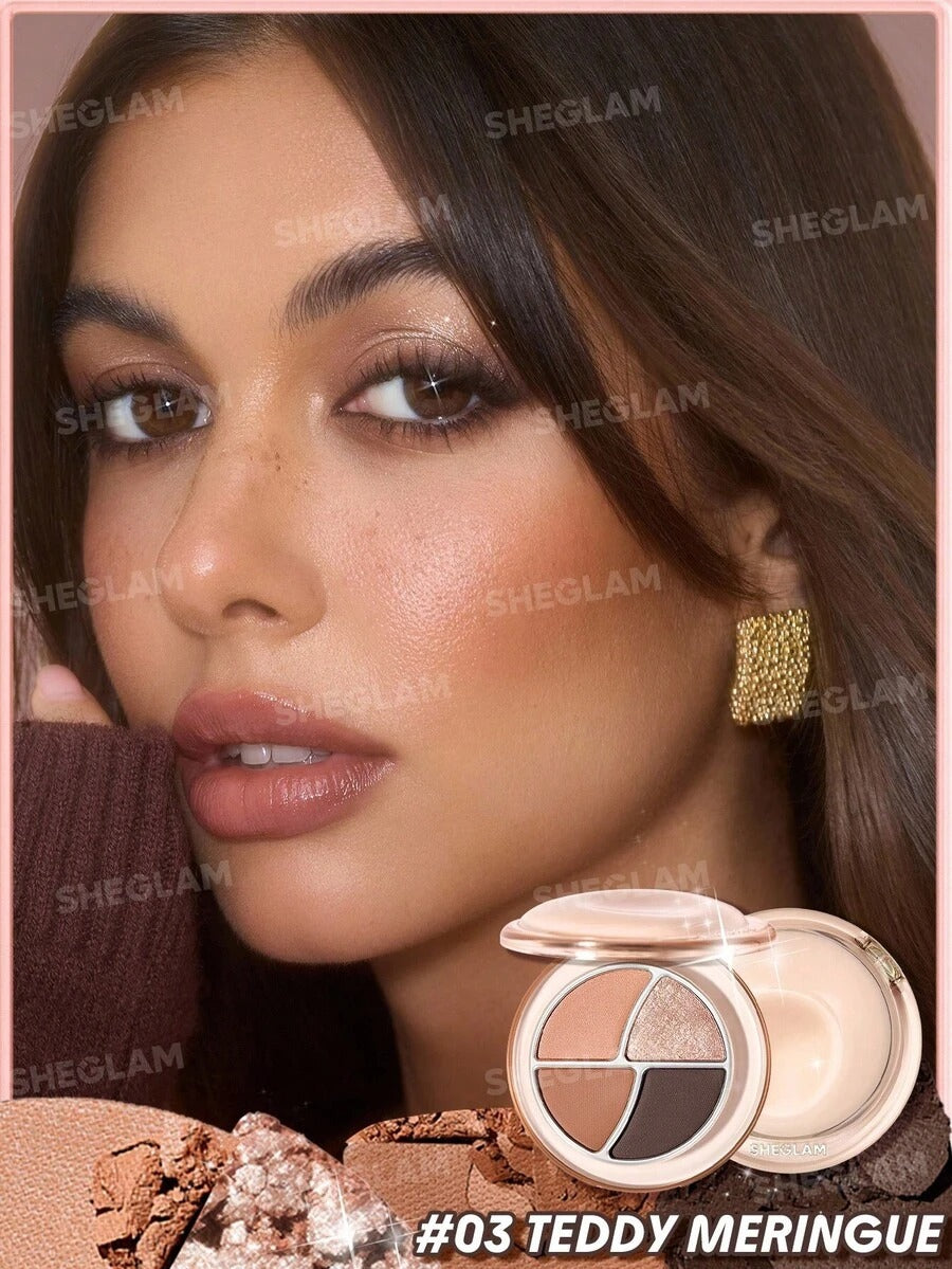 SHEGLAM Daydreamer – Teddy Meringue باليت ظلال عيون