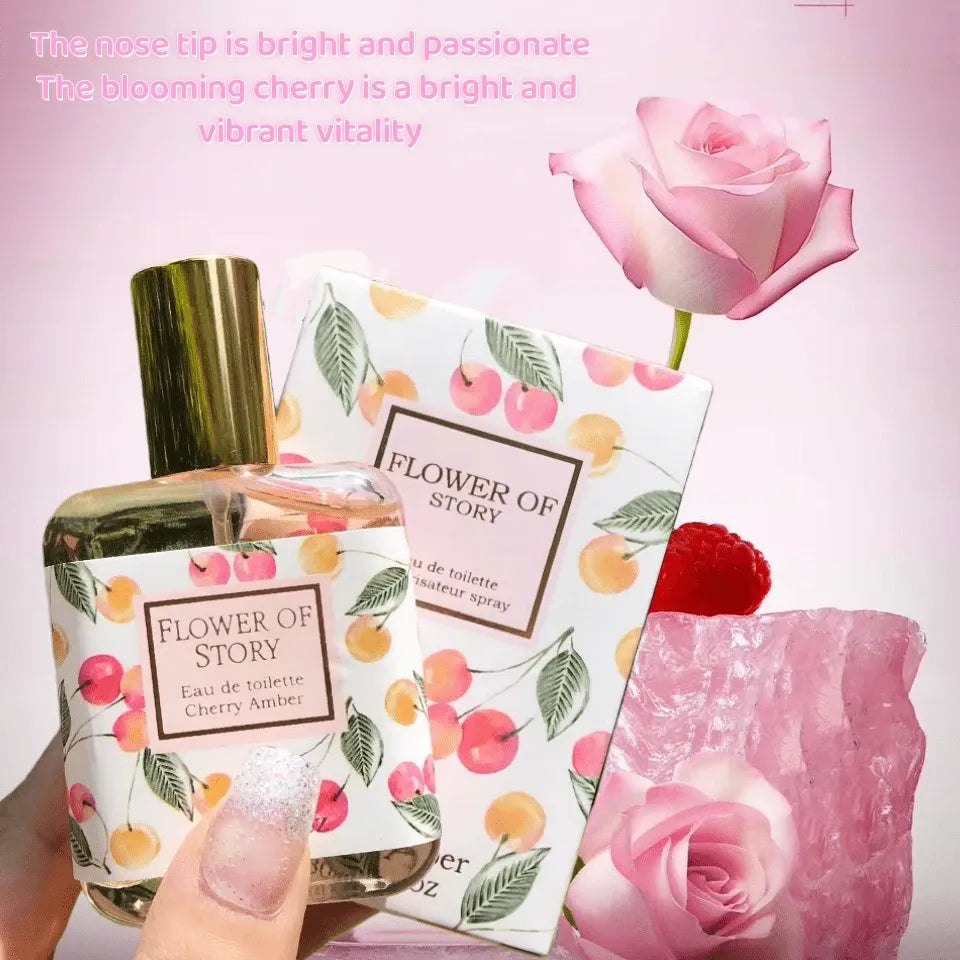 SHEIN عطر نسائي بالكرز الحلو 30 مل طويل الأمد وغير دهني