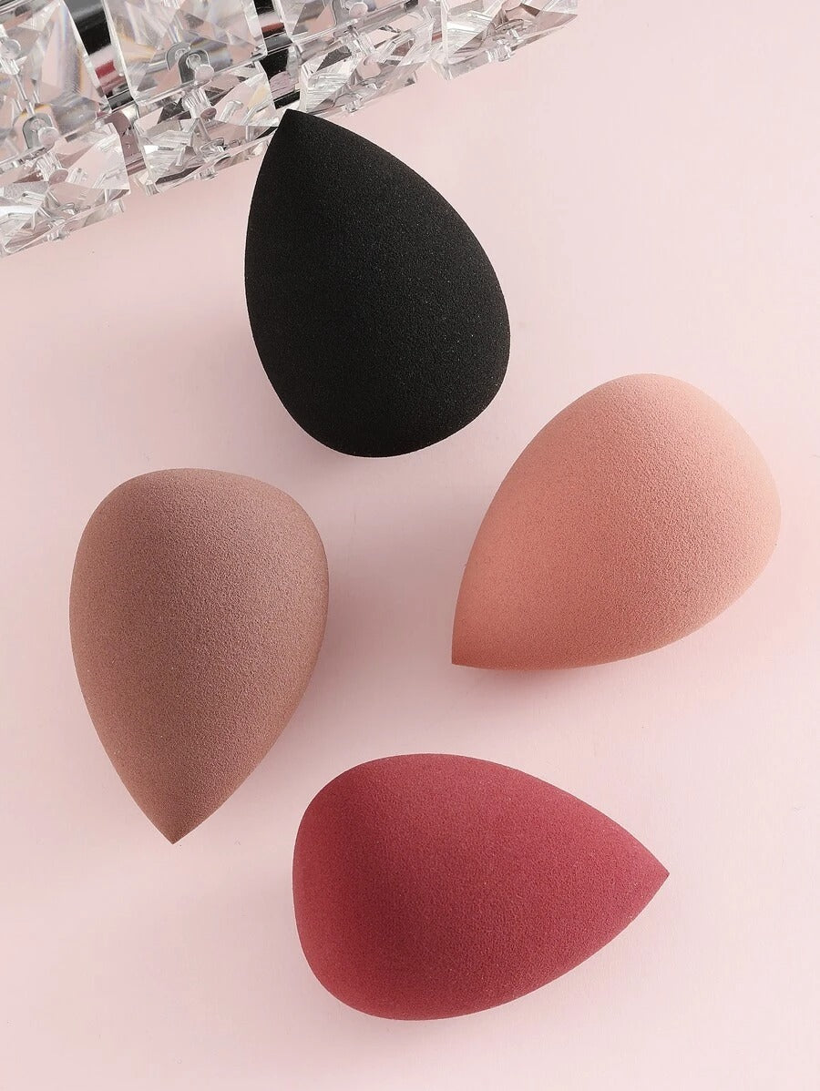 SHEIN مجموعة 4 قطع إسفنج مكياج بألوان متعددة