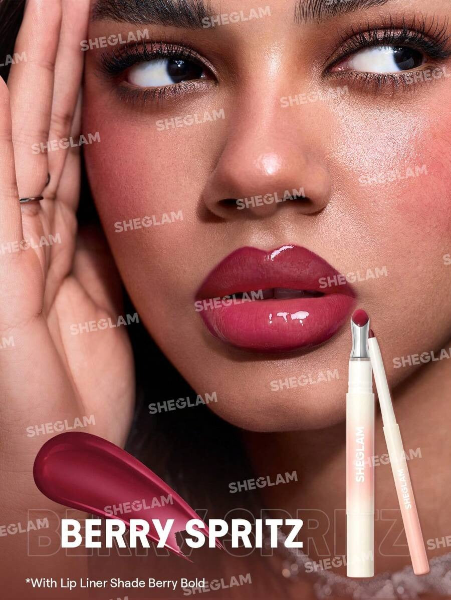 SHEGLAM Berry Spritz منفخ شفايف ملمع