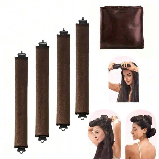 SHEIN طقم حلقات شعر لتجعيد بدون حرارة
