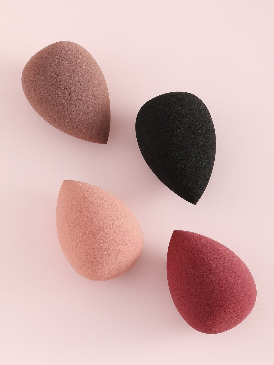 SHEIN مجموعة 4 قطع إسفنج مكياج بألوان متعددة