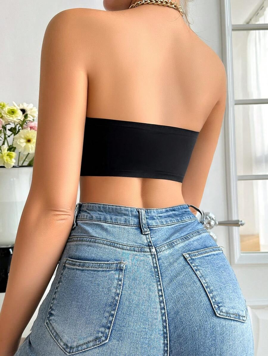 SHEIN NudeFit حمالة صدر بلون أسود
