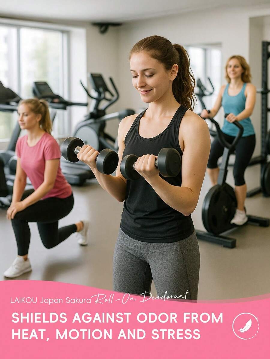 LAIKOU مزيل عرق رول من عطر الكرز الياباني سكورا