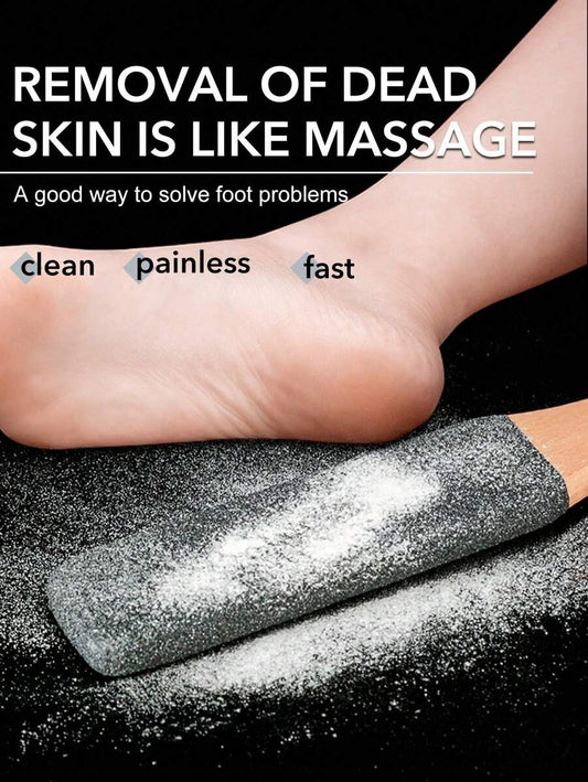 SHEIN مبرد قدم خشبي احترافي للكعب