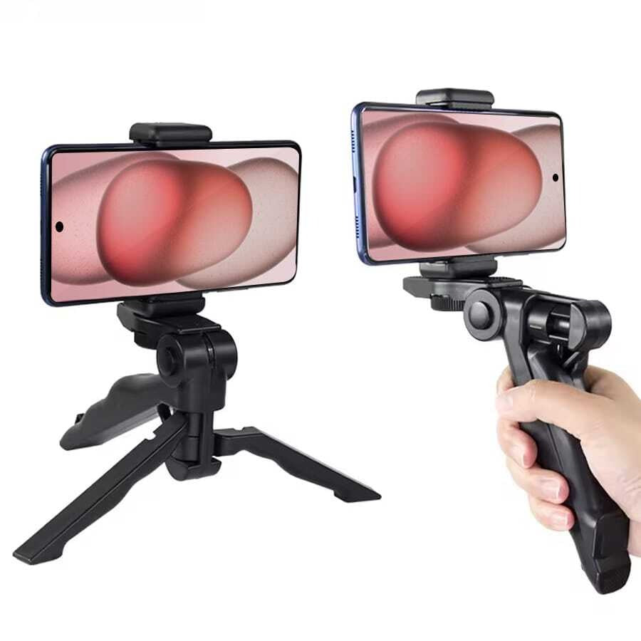 SHEIN حامل ثلاثي 360° دوار وعصا سيلفي مع تتبع للوجه