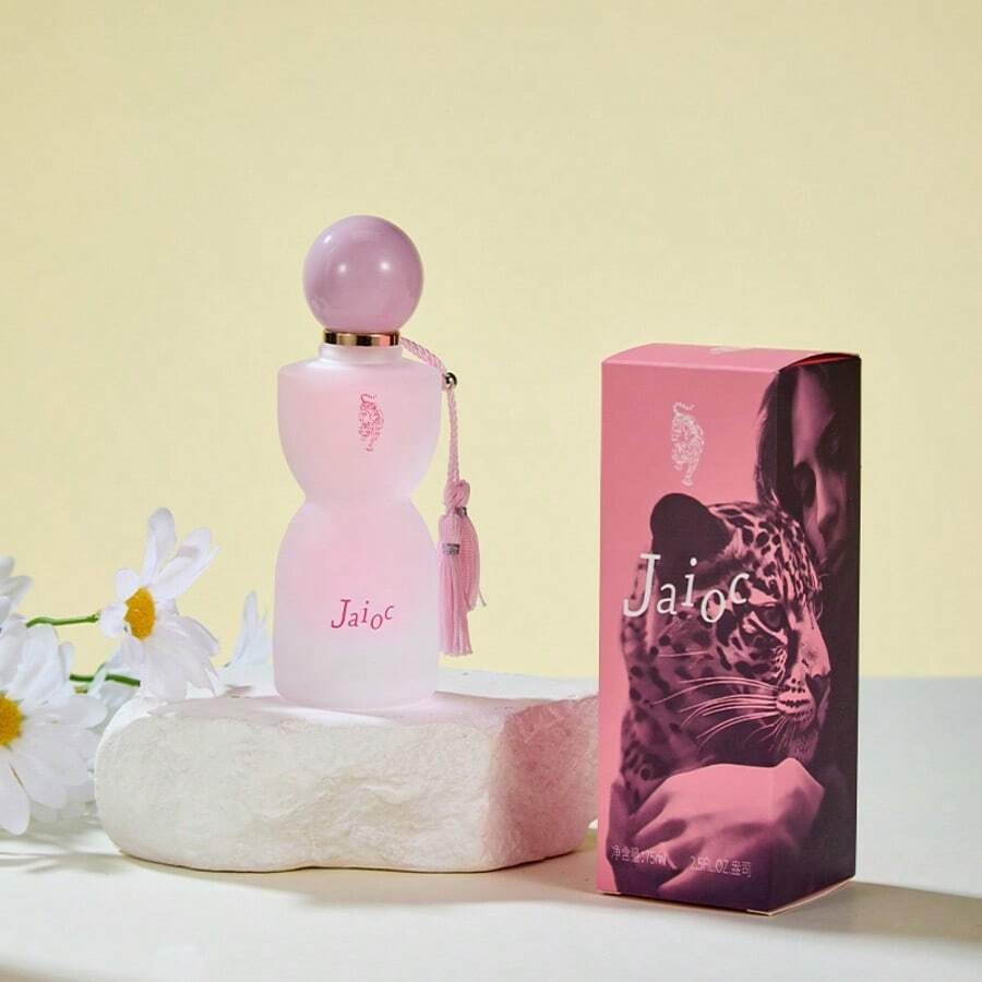 SHEIN عطر بنقشة نمر وردي