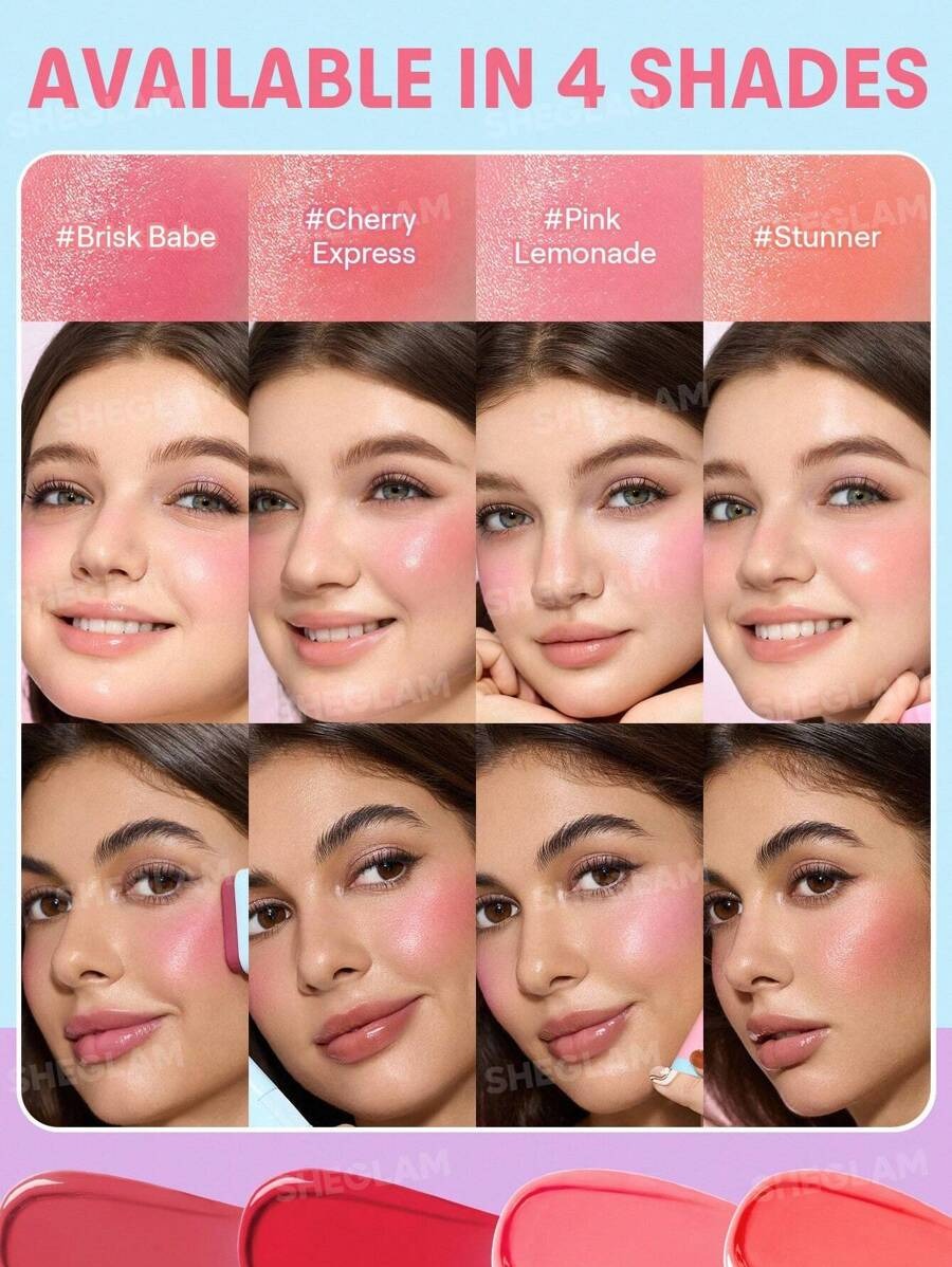 SHEGLAM Brisk Babe  أحمر خدود كريمي