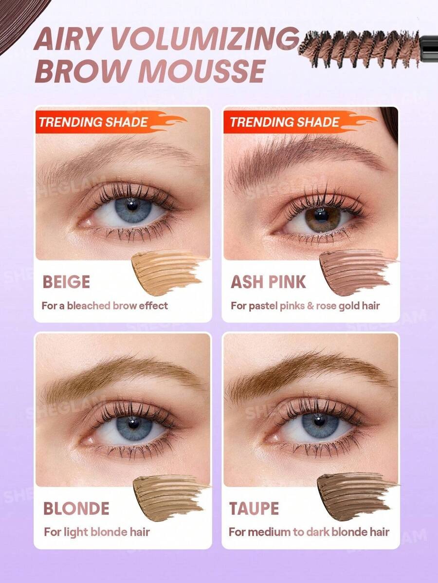 SHEGLAM Auburn جل حواجب بلون