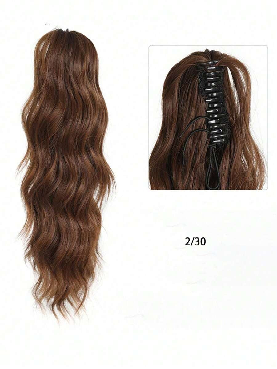 SHEIN  وصلة شعر بوني تيل مموج ناعم يتركب بسهولة