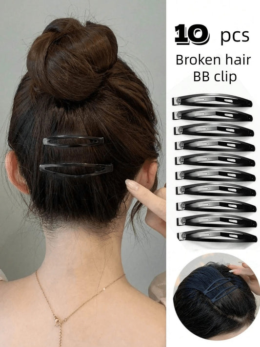SHEIN مجموعة 10 قطع مشابك شعر متنوعة