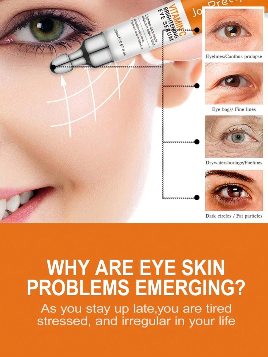 SHEIN JoyPretty مجموعة كريم فيتامين سي من