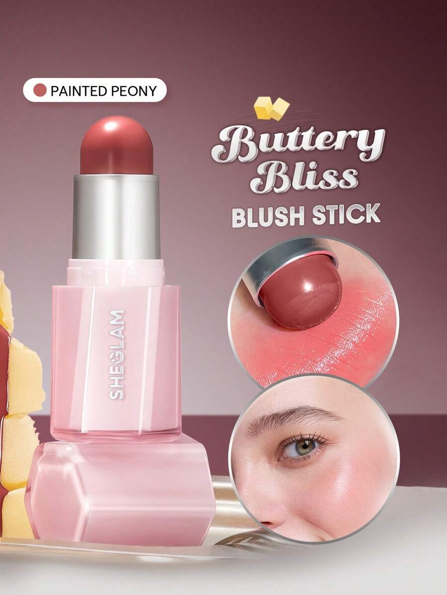 SHEGLAM Buttery Bliss Painted Peony أحمر خدود عصا