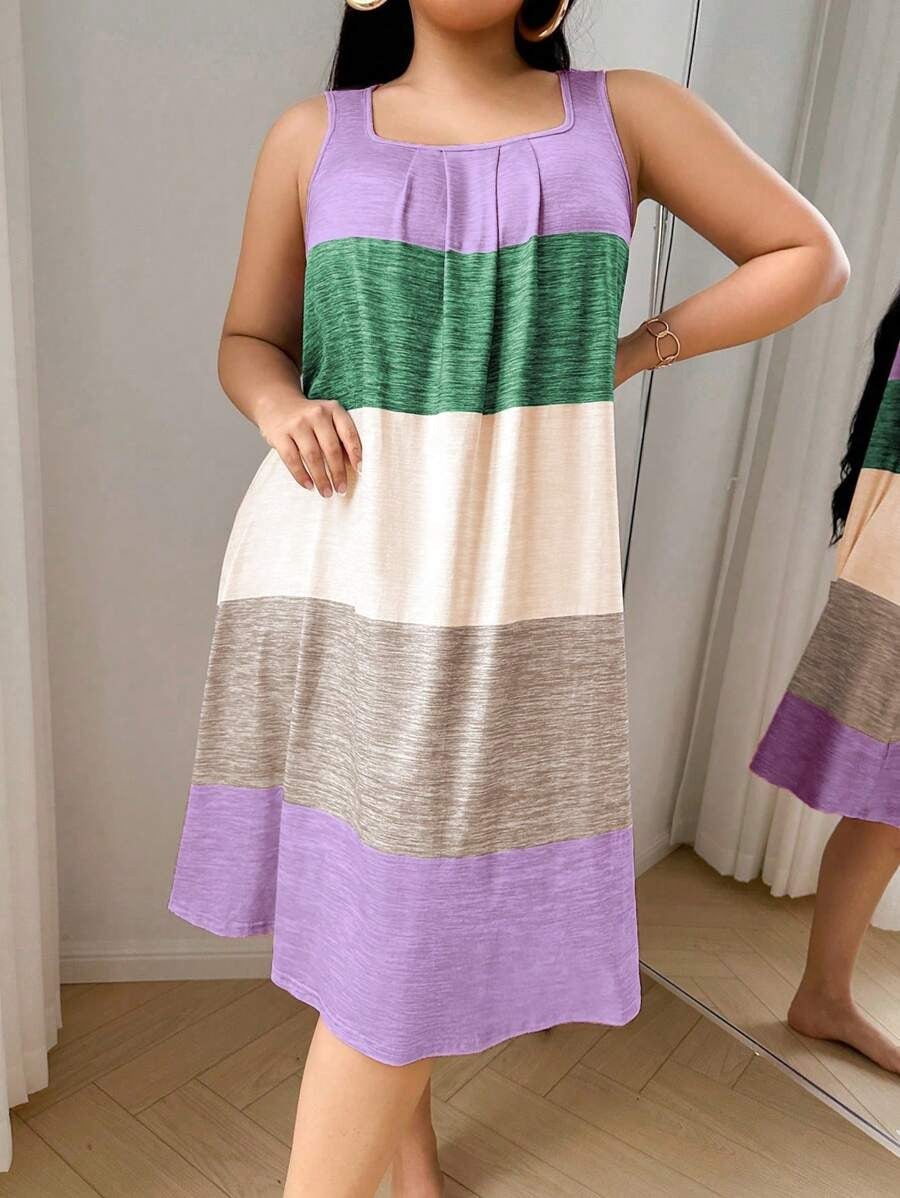 SHEIN بلوزة نوم كاجوال بطبعات ملونة