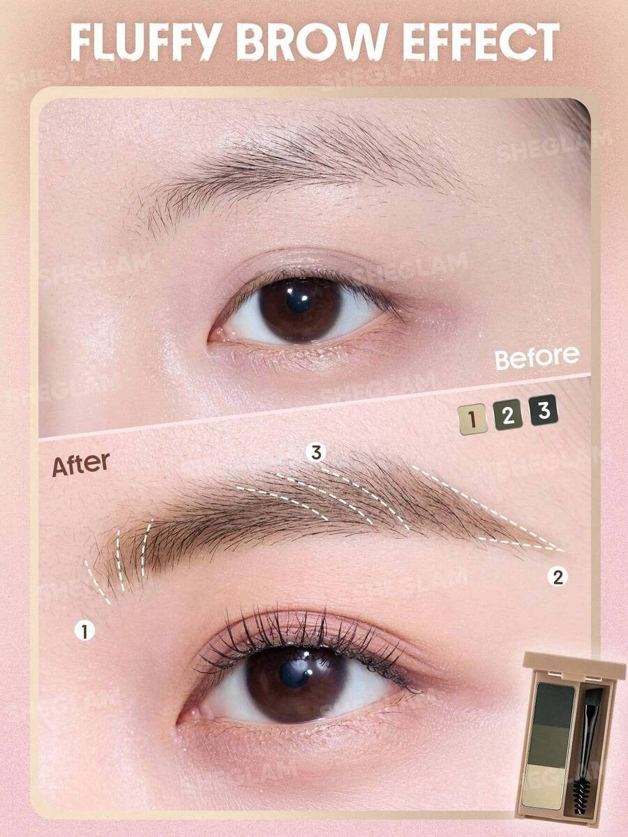 SHEGLAM Puff Olive علبة ظلال حواجب