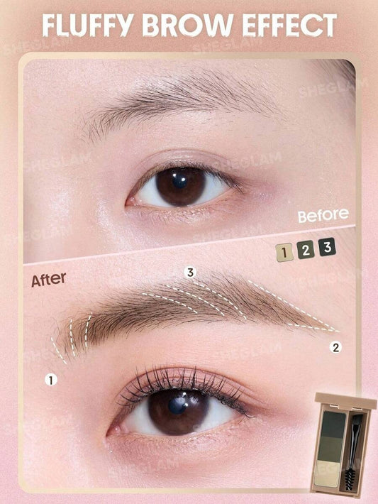 SHEGLAM Puff Olive علبة ظلال حواجب