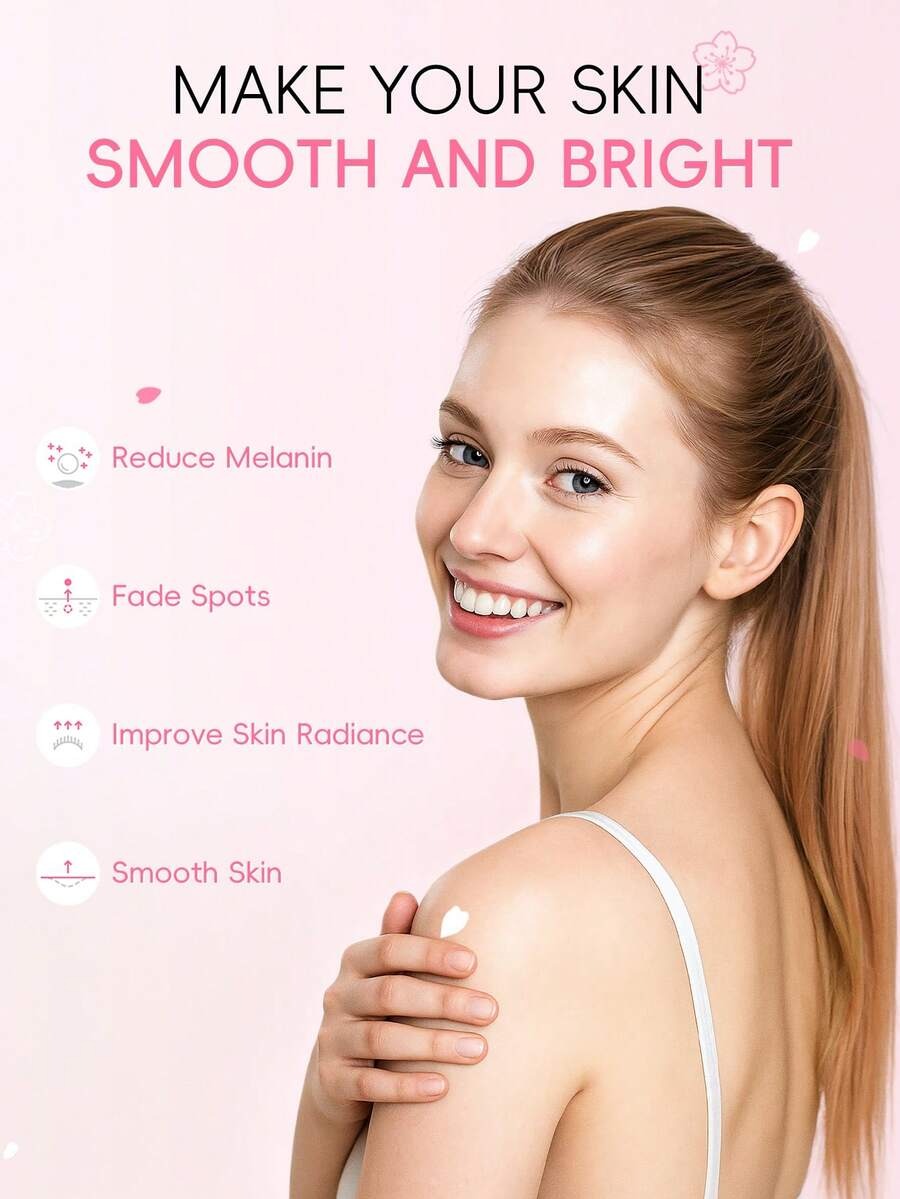 LAIKOU مجموعة لتفتيح وترطيب الجسم كريم الإبط + مزيل العرق بالكرز