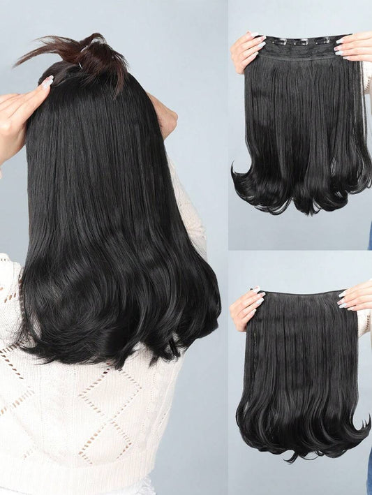 SHEIN وصلة شعر مجعد قصيرة بمشبك