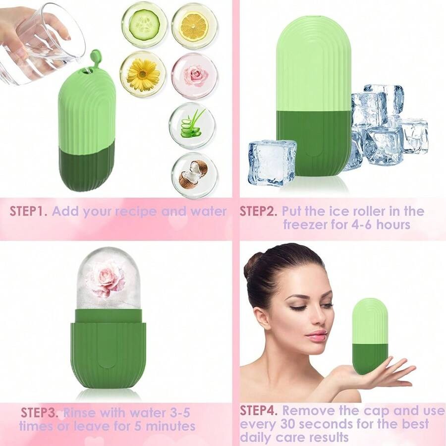 SHEIN رولر وجه سيليكون لتدليك العينين والرقبة والوجه