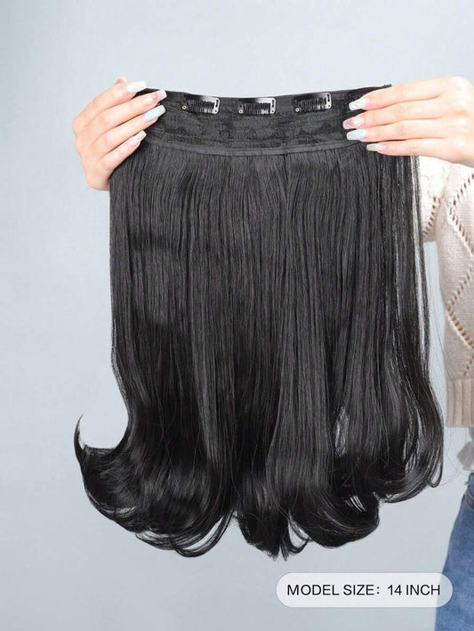 SHEIN وصلة شعر مجعد قصيرة بمشبك