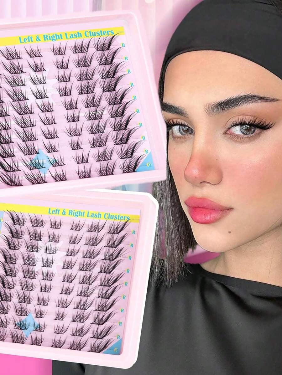 SHEIN 3D طقم 60 قطعة من رموش