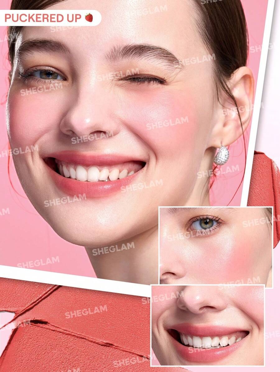 SHEGLAM Strawberry Whirl طقم كريم للخدود والشفايف