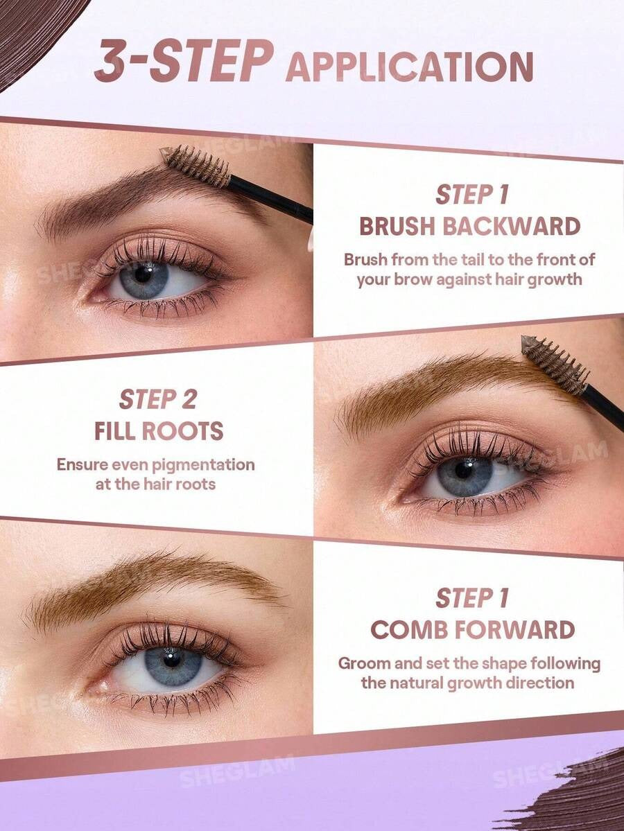 SHEGLAM Ash Pinkجل حواجب بتركيبة كريمية ناعمة