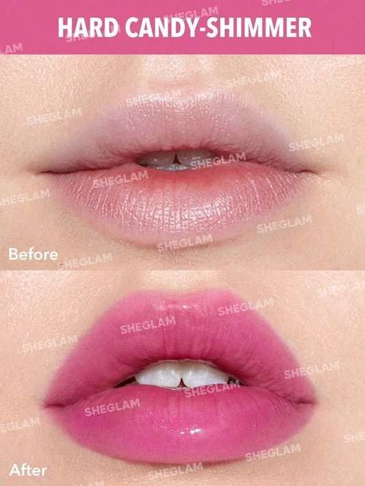 SHEGLAM Glow Addict – Hard Candy مرطب شفاه