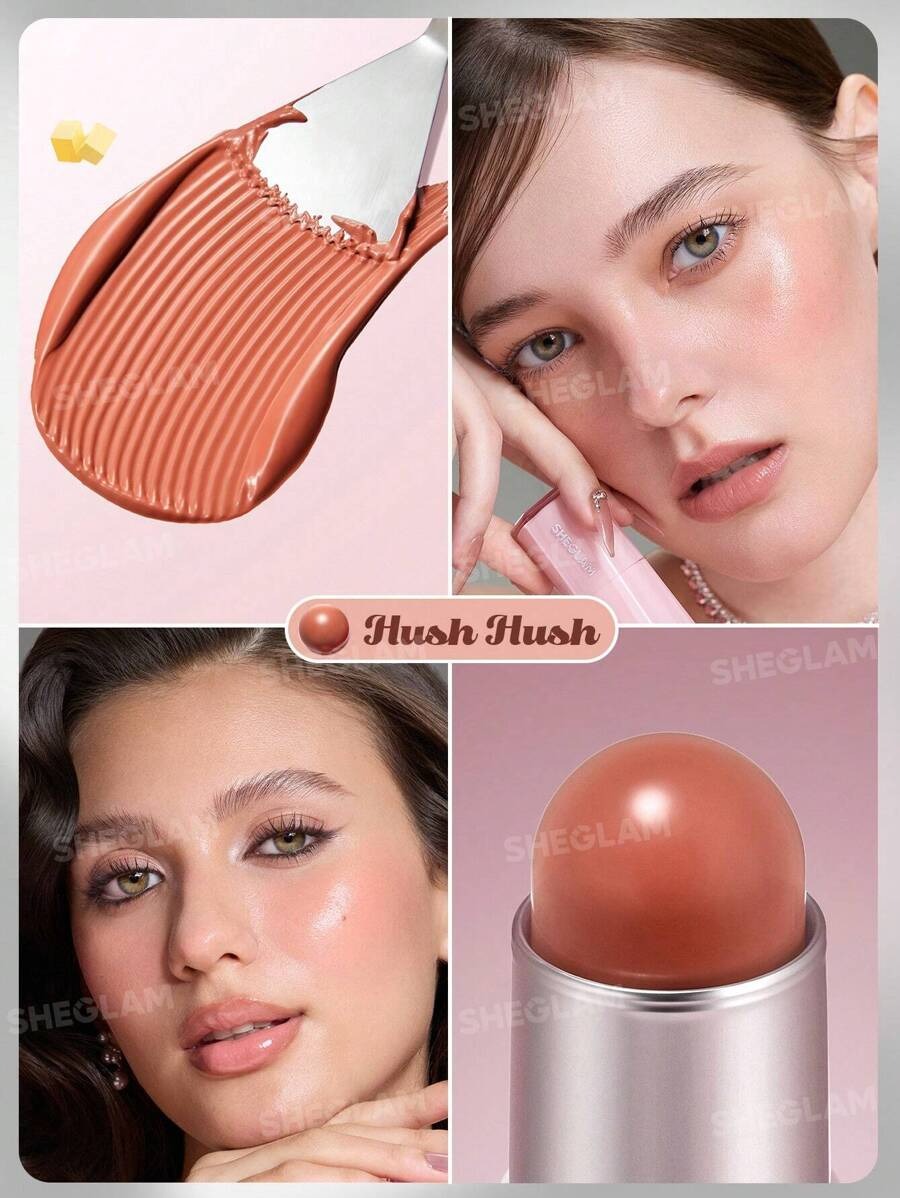 SHEGLAM Buttery Bliss Hush Hush أحمر خدود عصا بلون