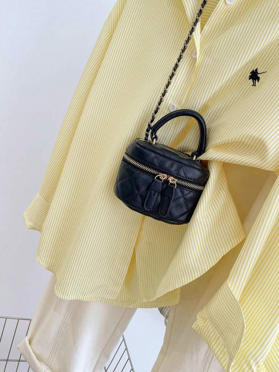 SHEIN قميص أصفر كاجوال وأكمام طويلة مميزة