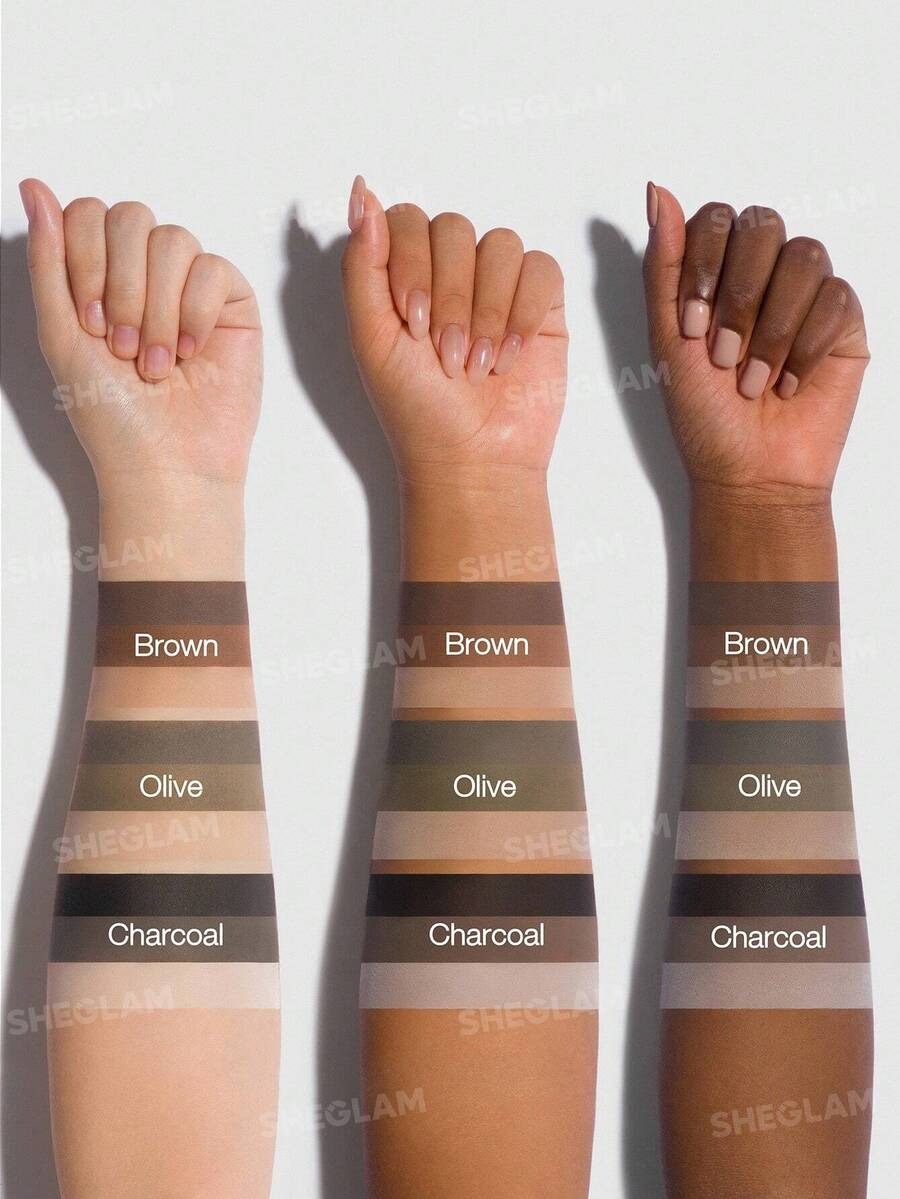 SHEGLAM Puff ظلال حواجب لون بني طبيعي