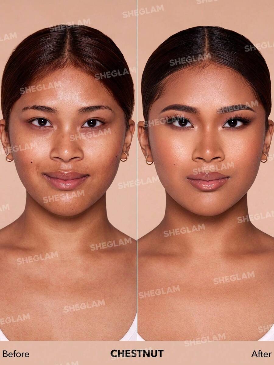 SHEGLAM Skinfinite Chestnut عينة كريم أساس