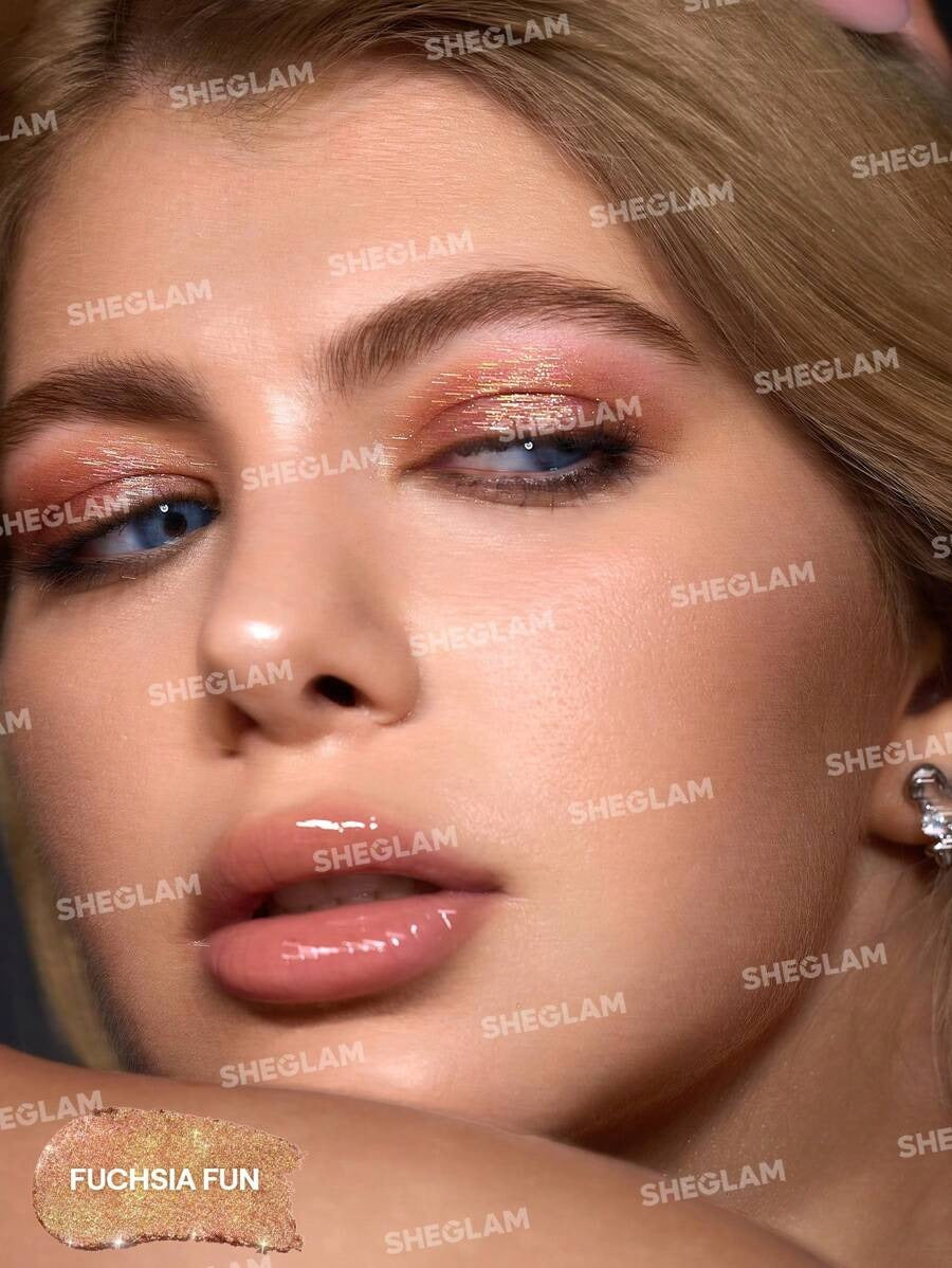 SHEGLAM Fuchsia عصا ظلال العيون الكريستالية
