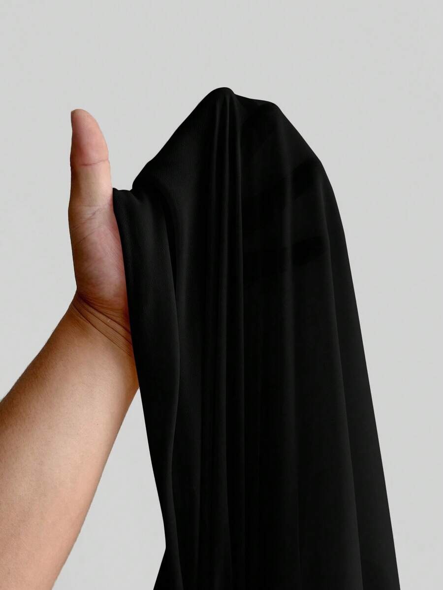 SHEIN فستان طويل أنيق من الشيفون بكتف واحد