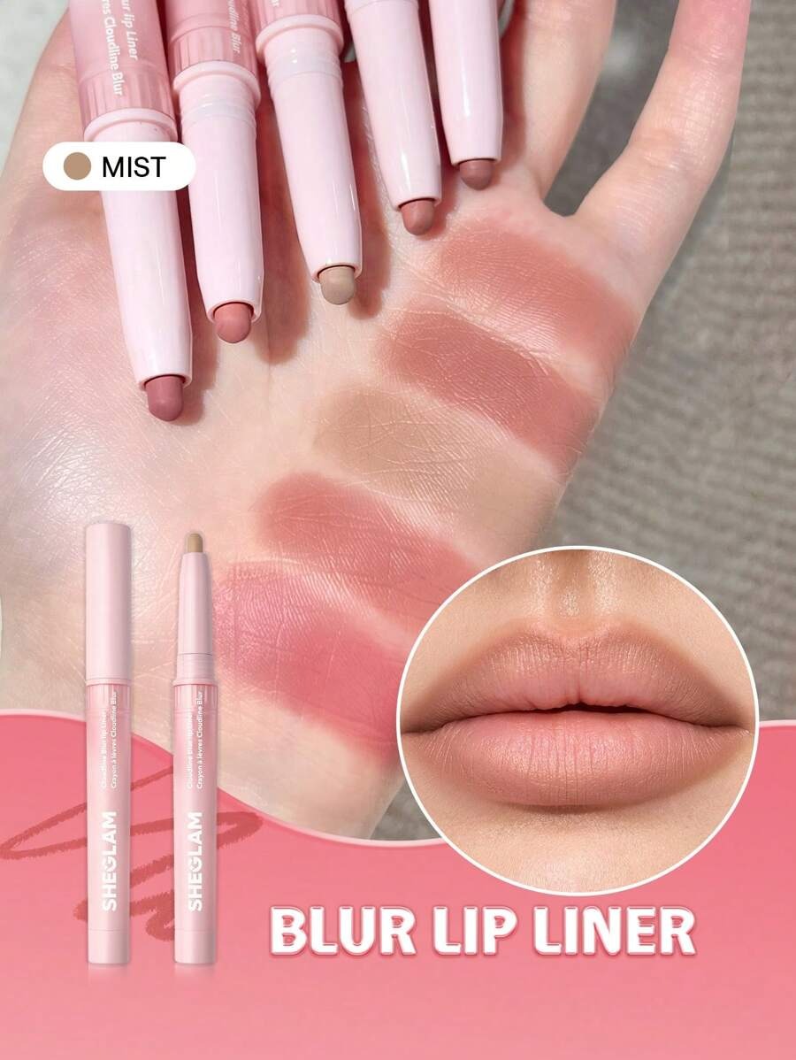 SHEGLAM Cloudline Blur Mist محدد شفاة بلون