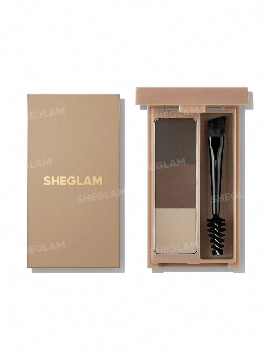 SHEGLAM Puff ظلال حواجب لون بني طبيعي