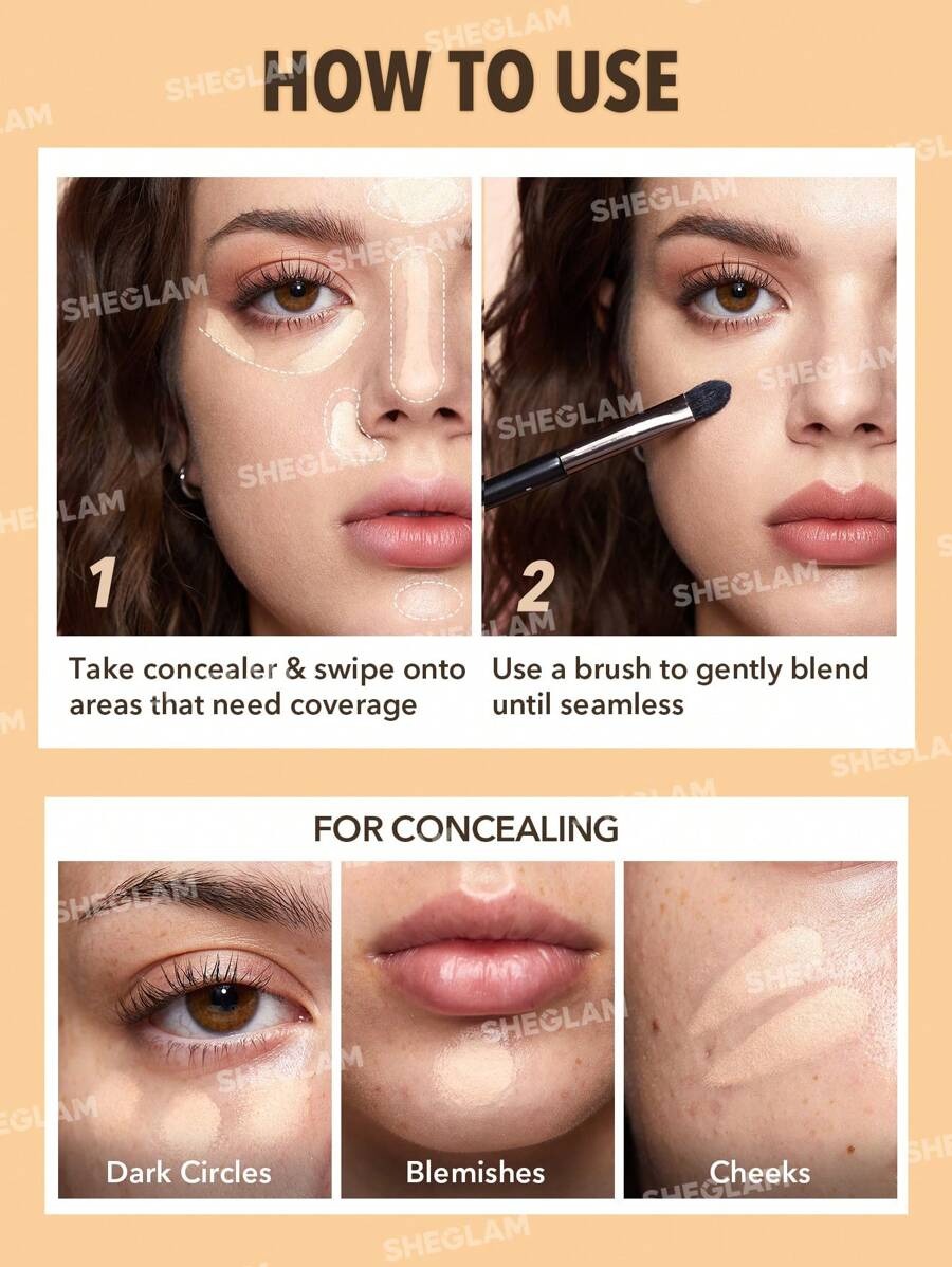 SHEGLAM Rapid Retouch Buttercream كريم إخفاء العيوب
