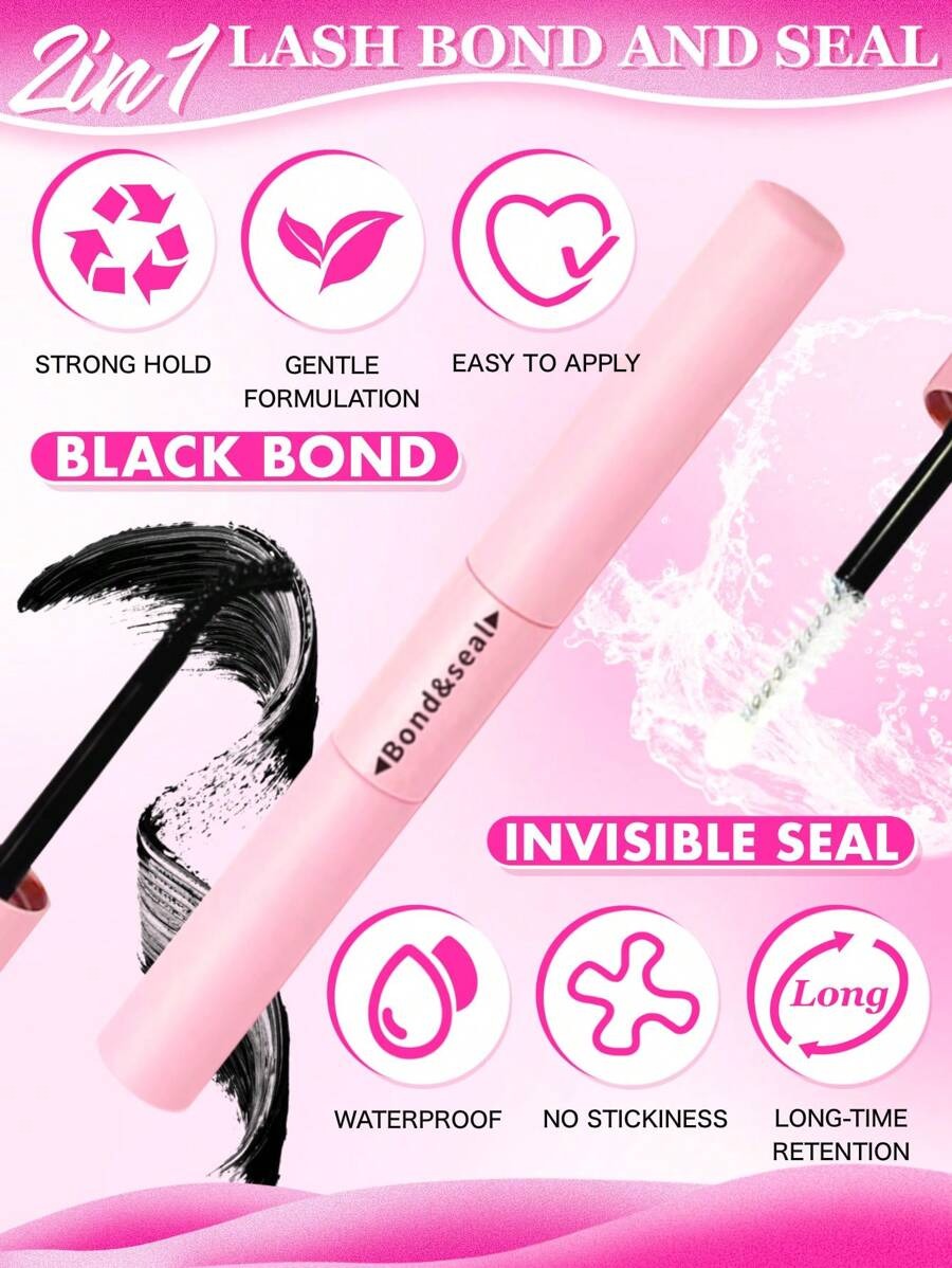 SHEIN طقم رموش فردية 200 قطعة لمظهر ناعم وطبيعي