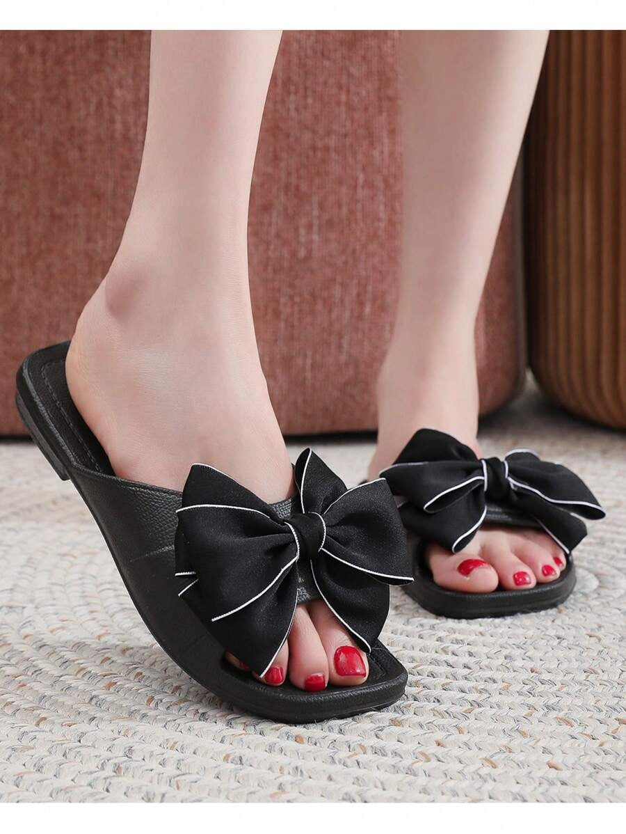SHEIN شبشب نسائي أنيق بلون أسود